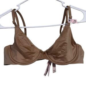 NWT Victoria's Secret 34B Nude Body By Victoria Unlined Demi Bra